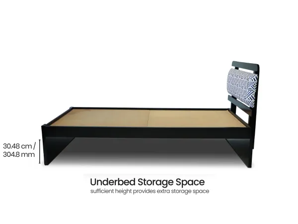 Siesta Solid Wood Single Bed